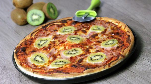 pizza aux fruits