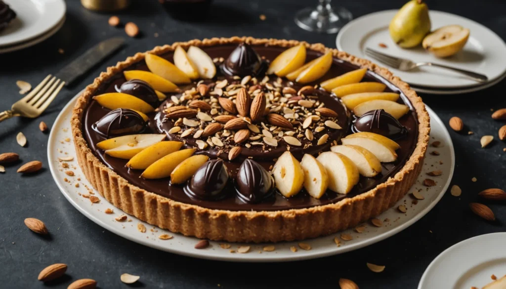 amande poire chocolat