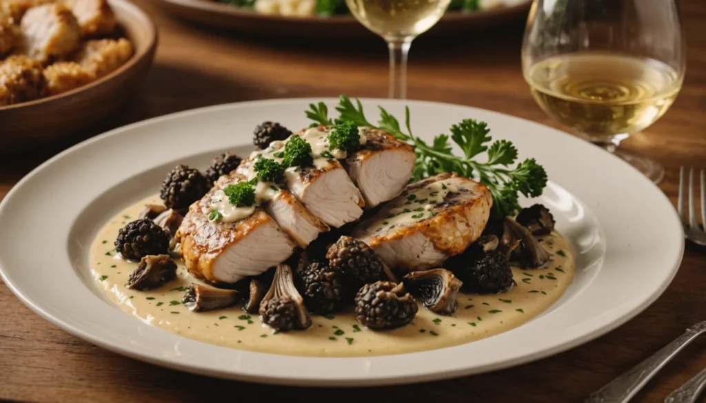 sauce aux morilles et au vin jaune