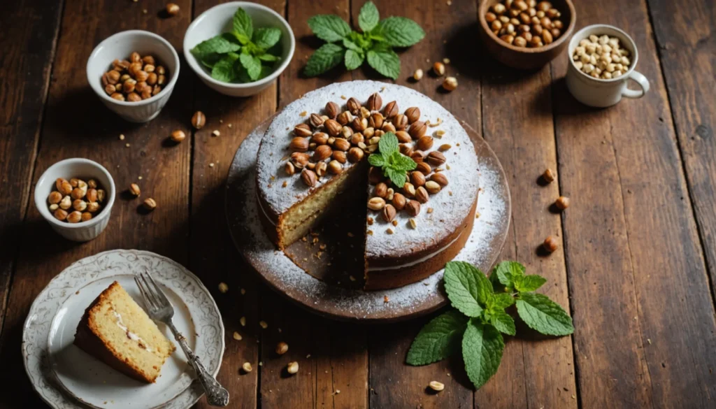 gateau noisettes