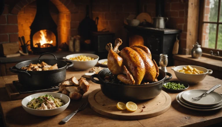 poulet cocotte en fonte