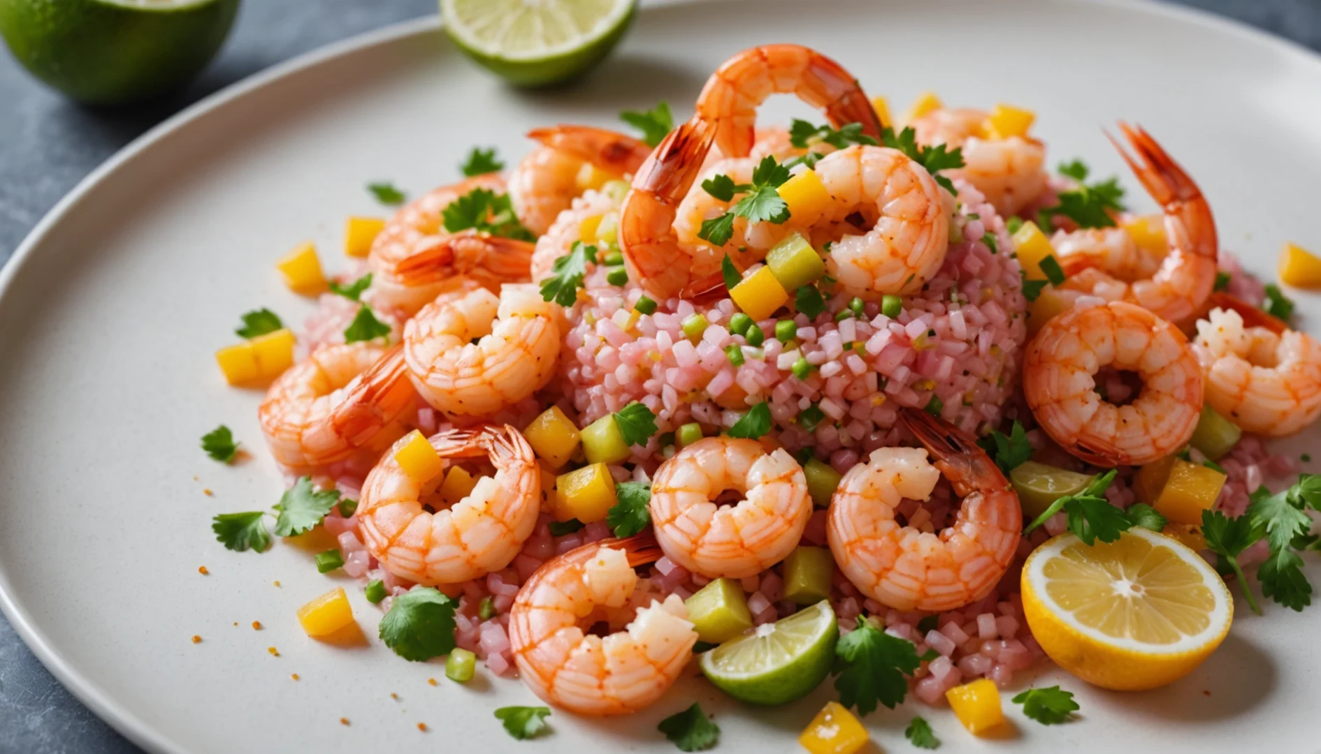 tartare aux crevettes