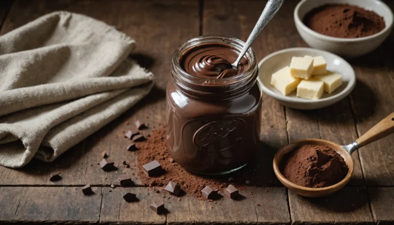 recette pâte à tartiner cacao en poudre sans noisette