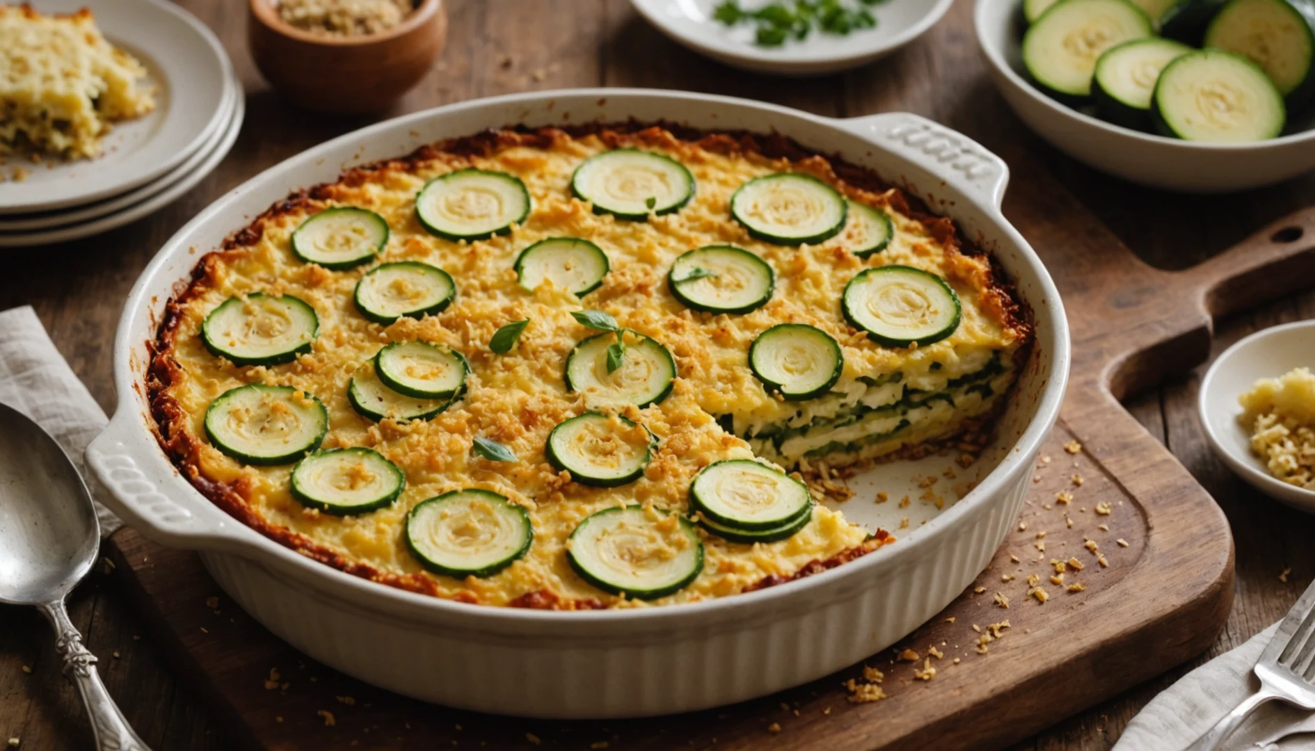 gratin de courgettes