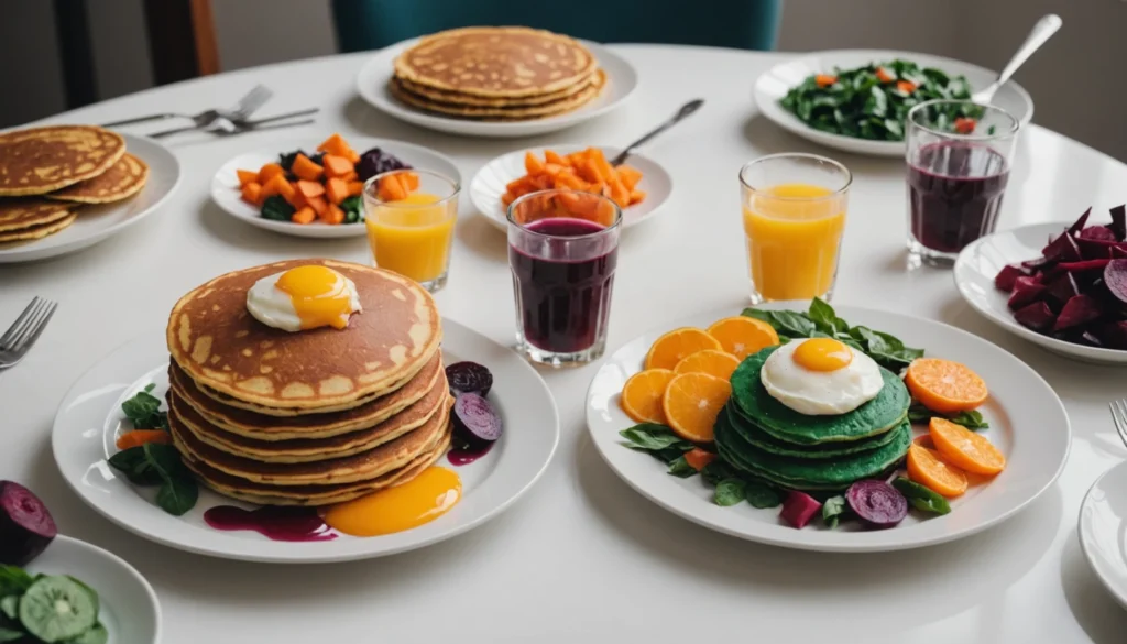 pancake legumes bebe
