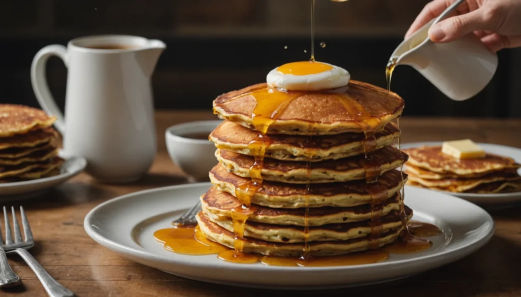 pancake de patate douce