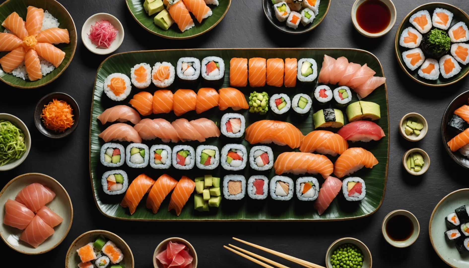maki sushi sashimi