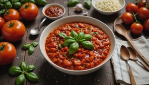 recette sauce tomate