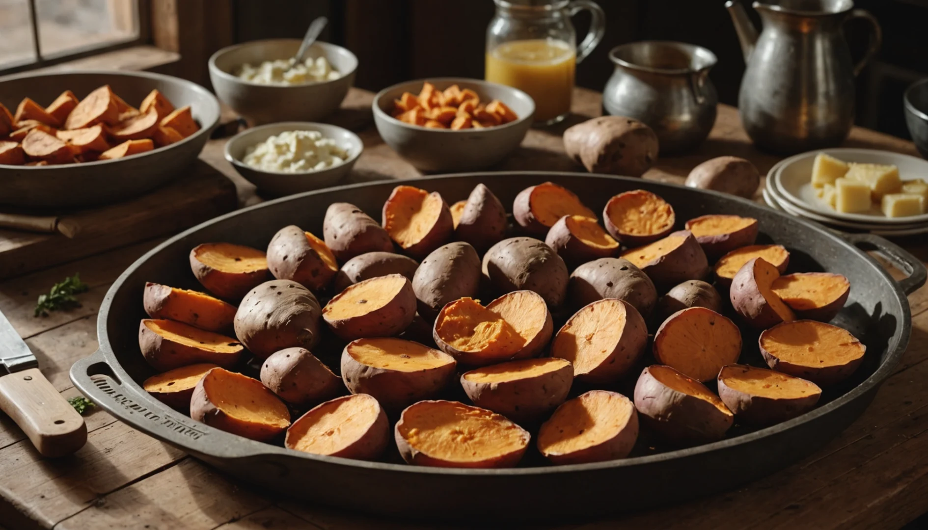 recette patate douce au four