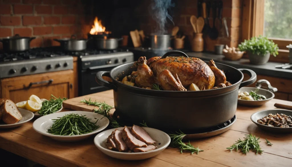 roti de porc cocotte