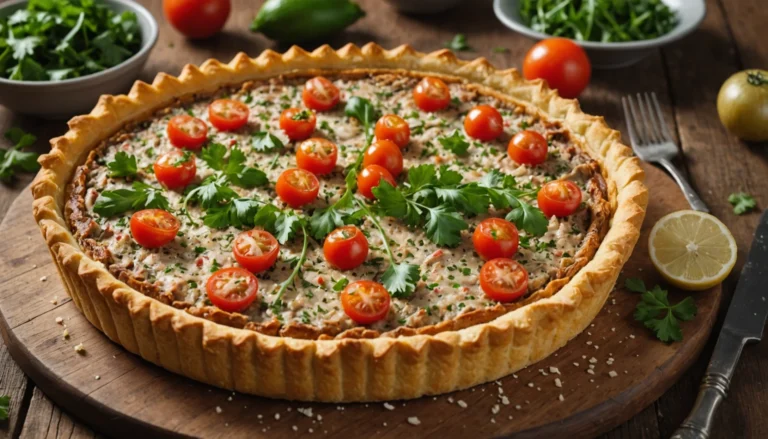 tarte au thon