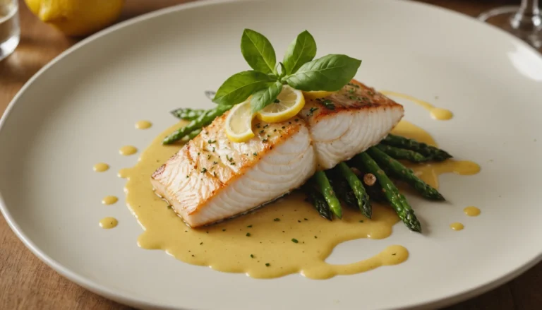 sauce citron pour poisson