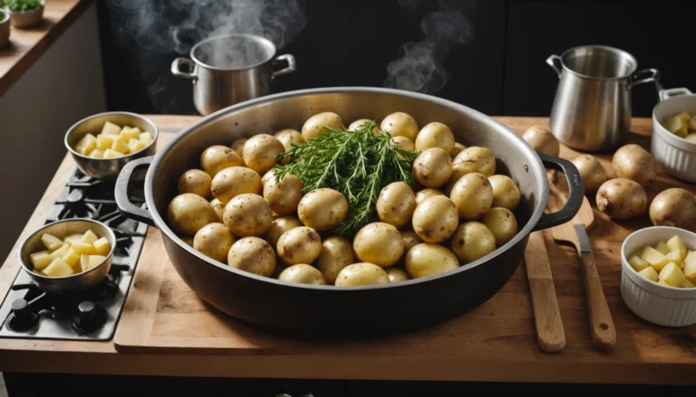 cuisson pommes de terre à l'eau