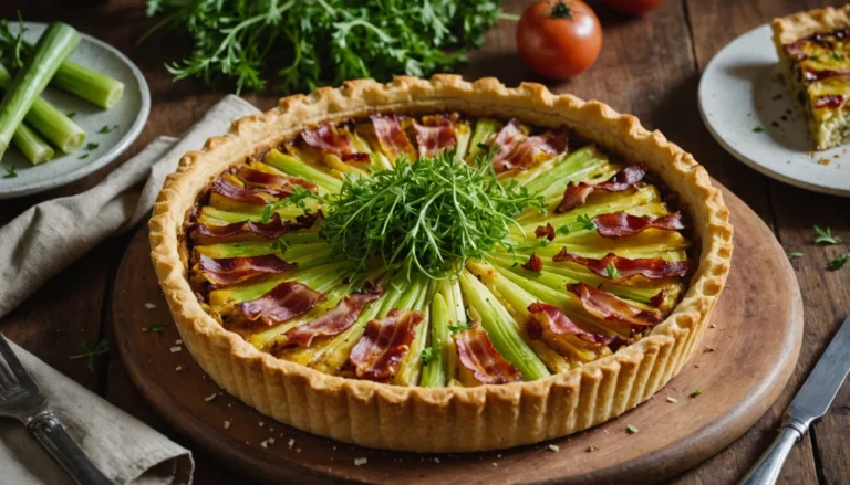 tarte poireaux lardons