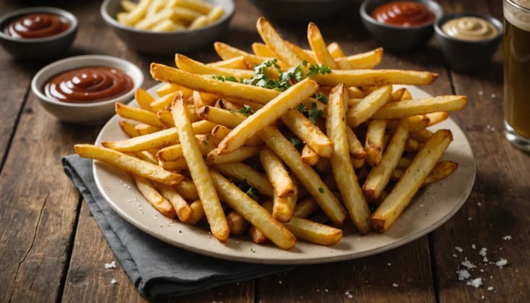 cuisson des frites belge