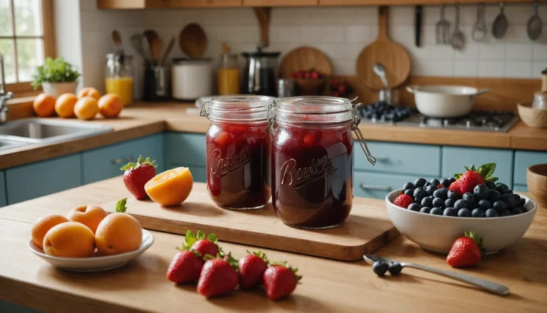agar agar dans confiture chaude