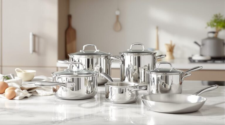 batterie de cuisine inox