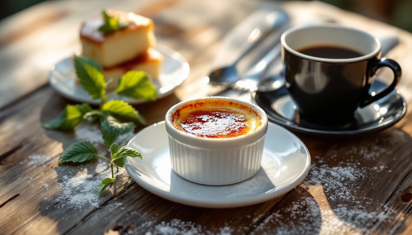 mini crème brulée