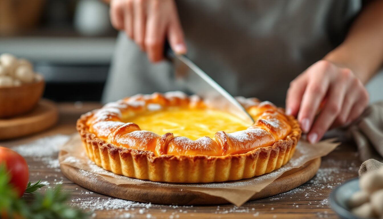 tarte aux petit suisse