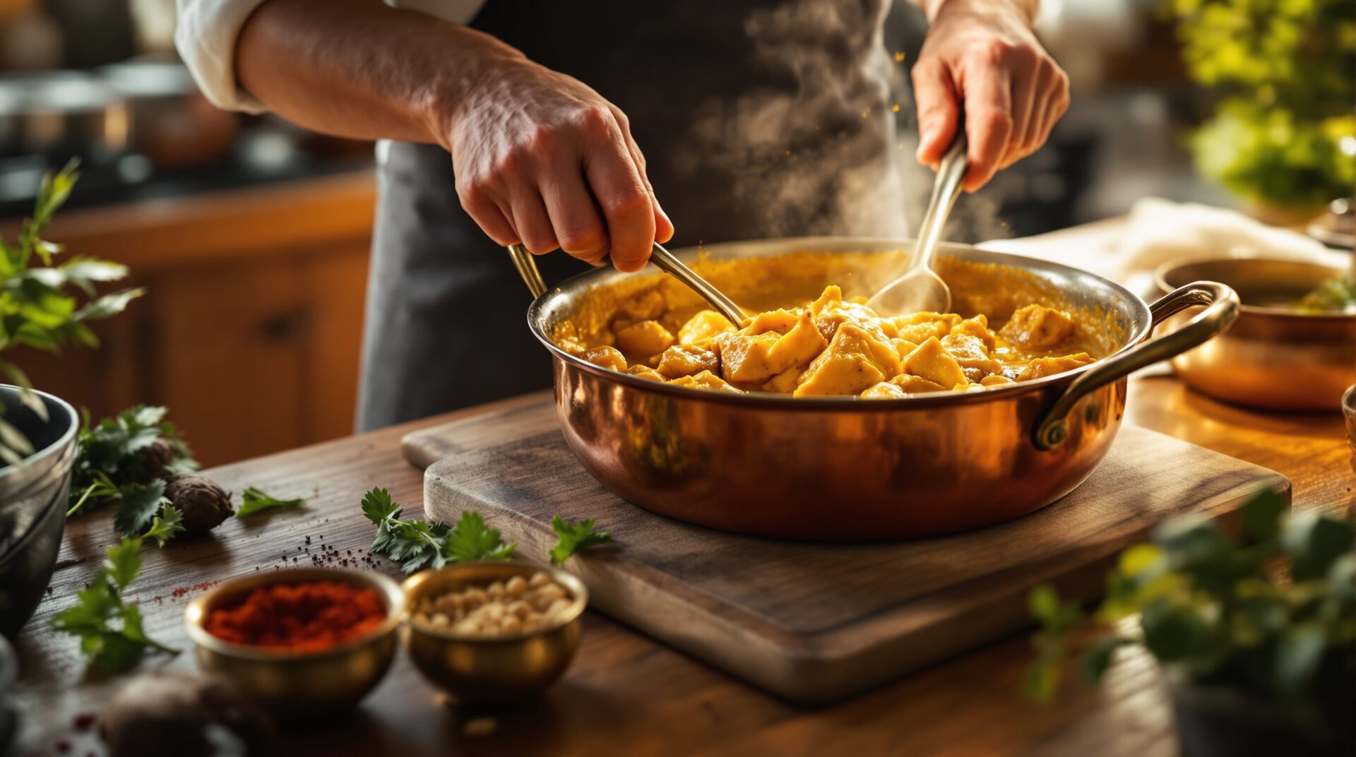 poulet shahi korma recette