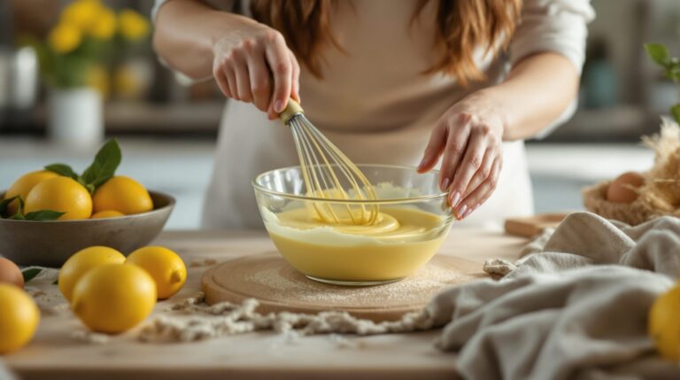 recette creme citron tarte