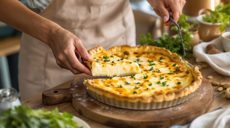 recette quiche mozzarella