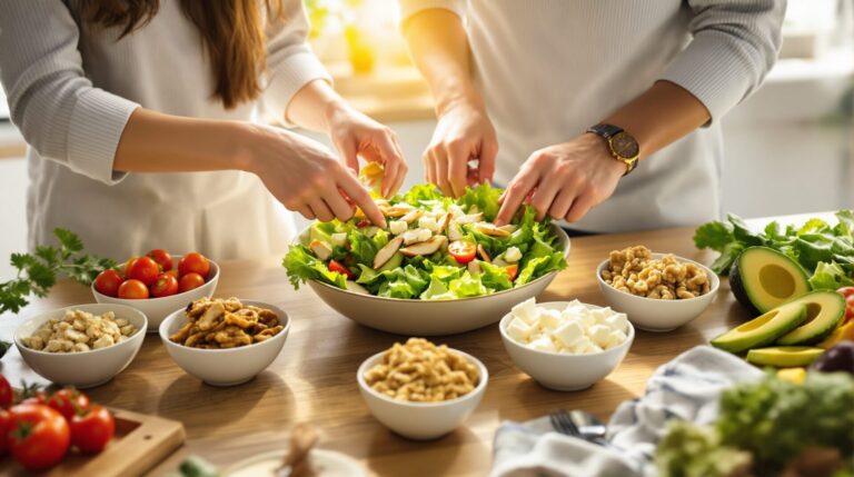 salade laitue recette