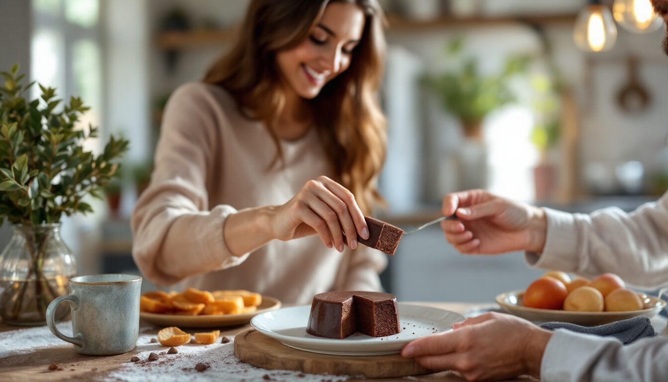 fondant chocolat sans lactose