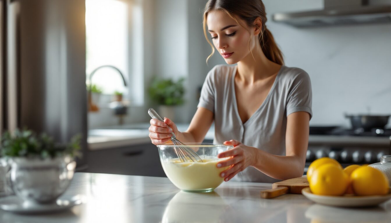 recette creme citron tarte