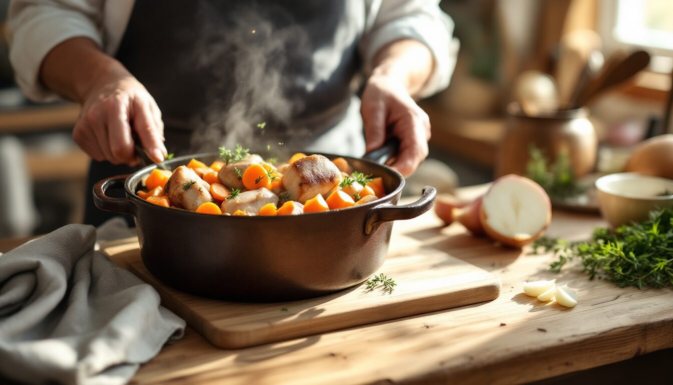 recette lapin carottes
