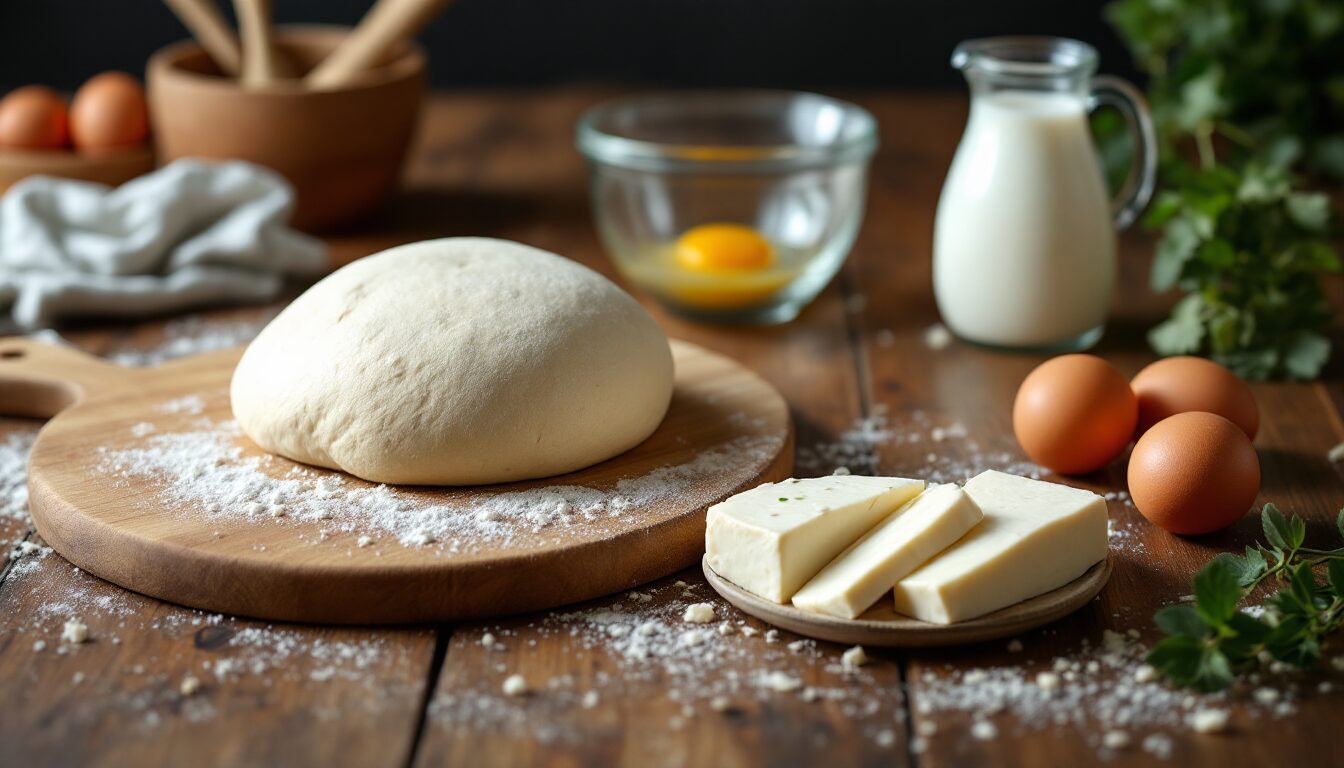 recette quiche mozzarella