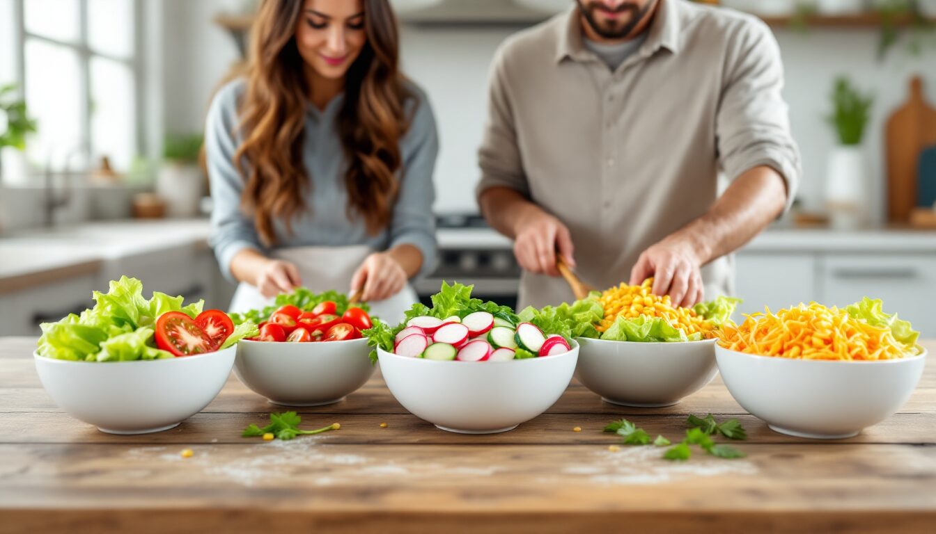 salade laitue recette