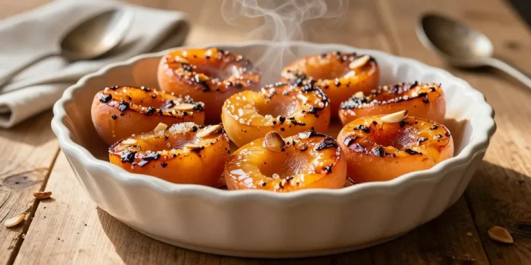 abricots rôtis au four