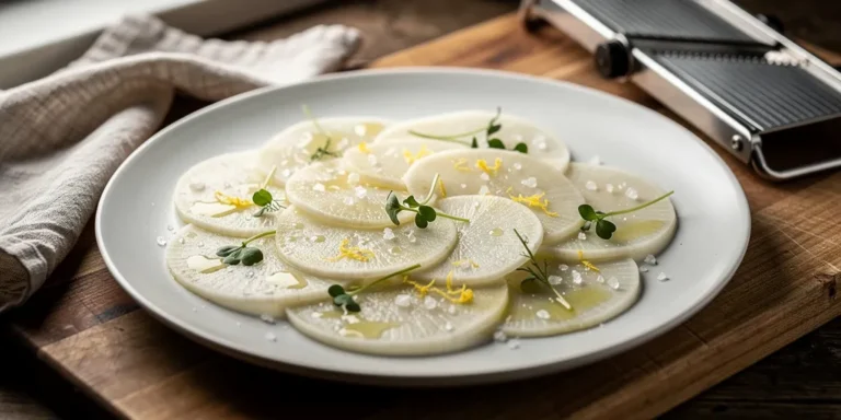 carpaccio de navet
