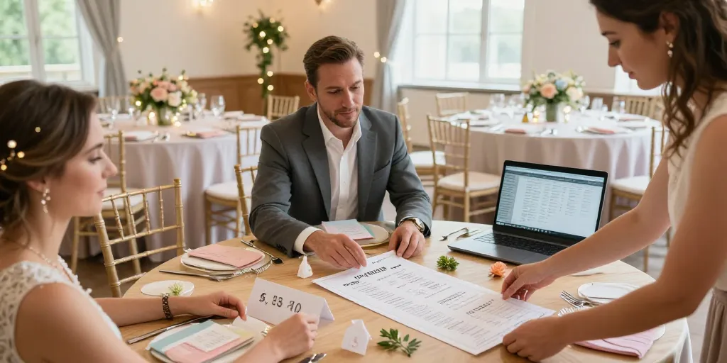 table ronde mariage