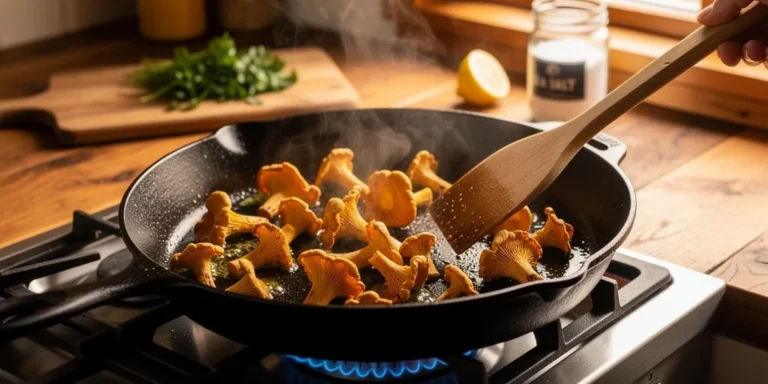 cuisson girolle fraiche