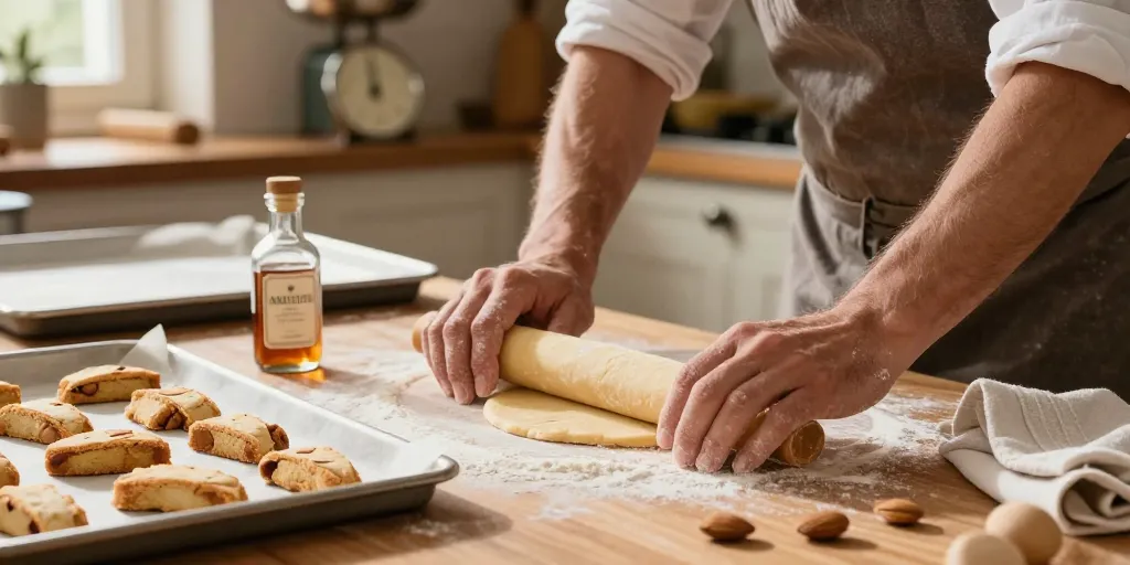 recette amaretti avec amaretto