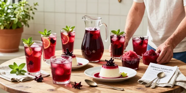 recettes hibiscus sabdariffa