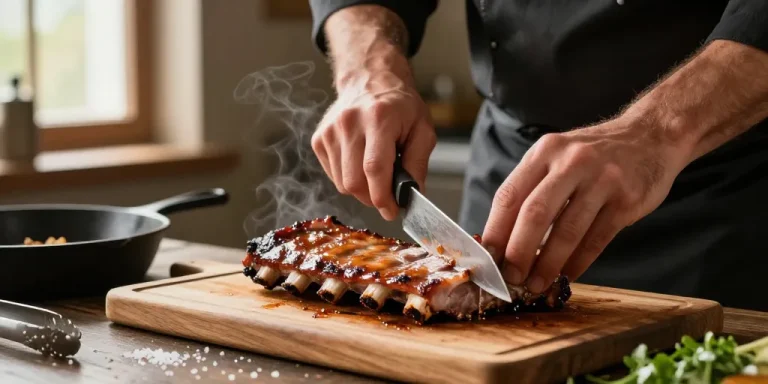 cuisson cotes porc