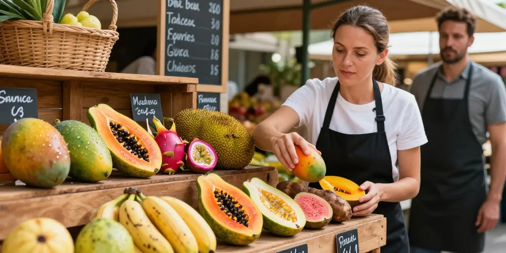 fruits et légumes exotiques