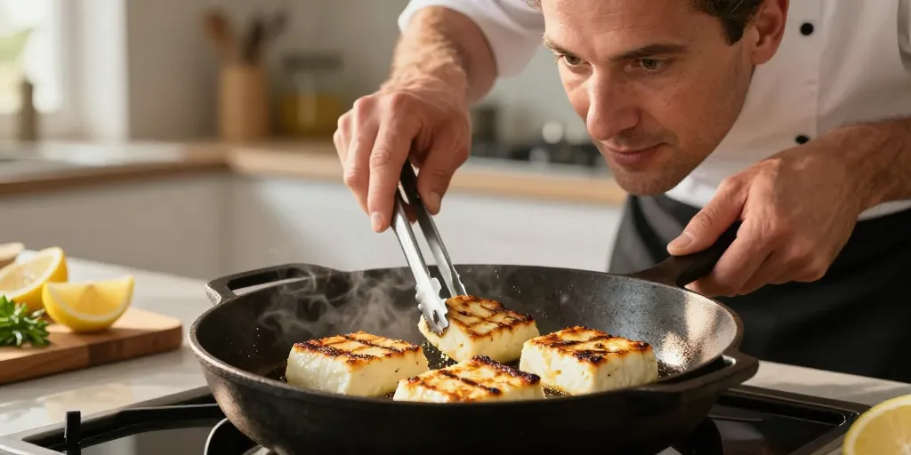 halloumi grillé