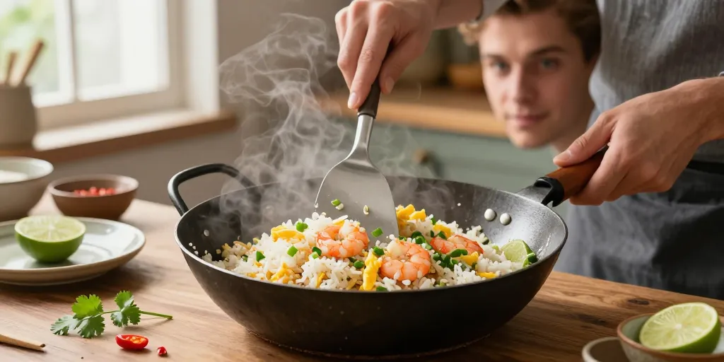 khao prat recette