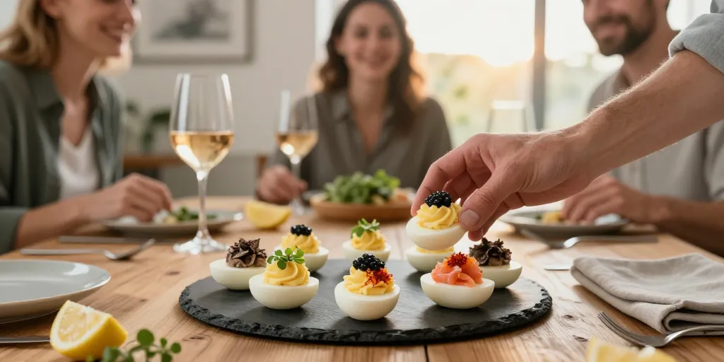 oeufs mimosas revisités