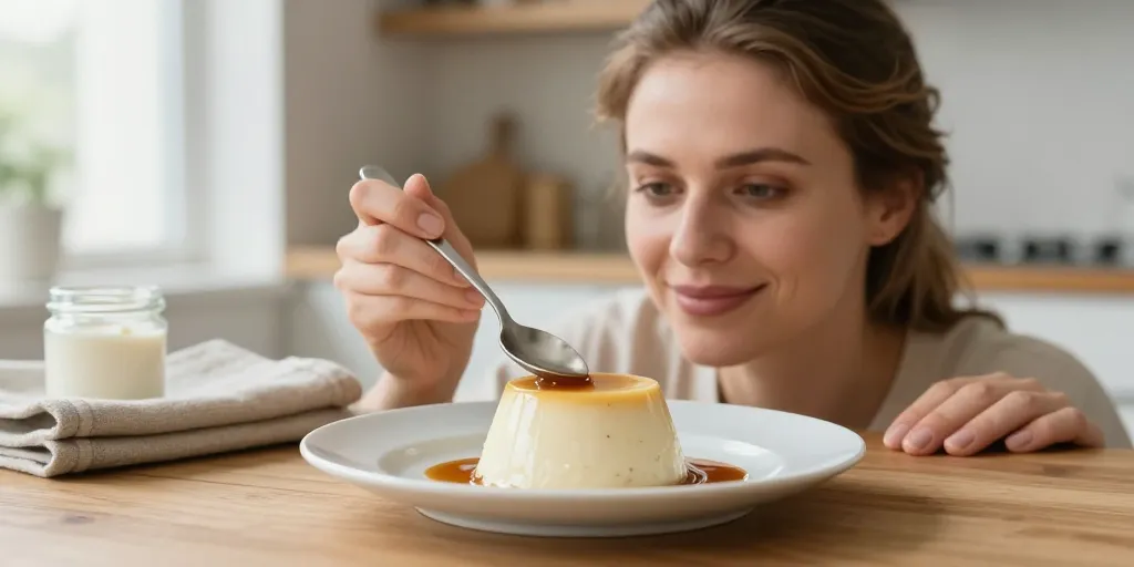 panna cotta nature