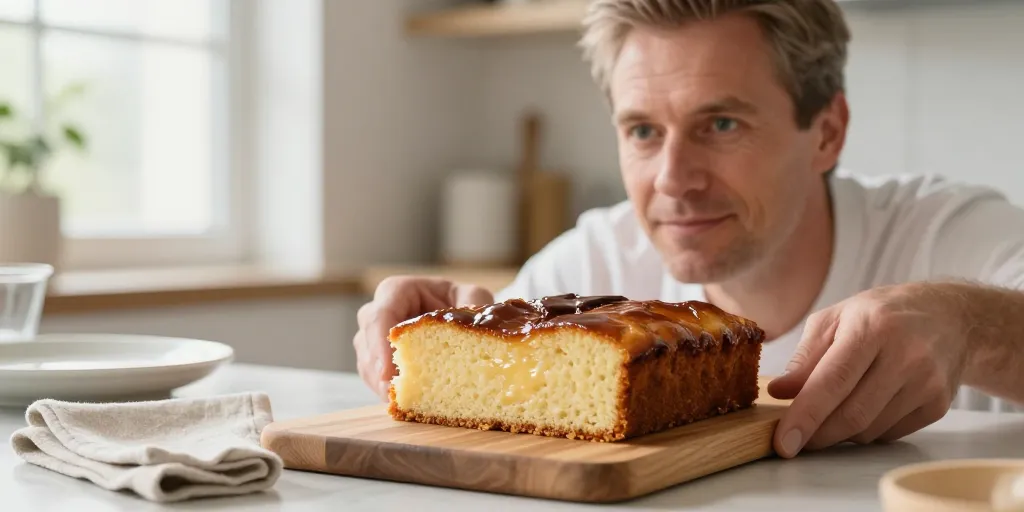 recette gateau lait concentre