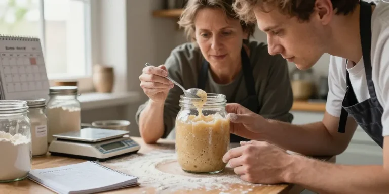 recette levain dur