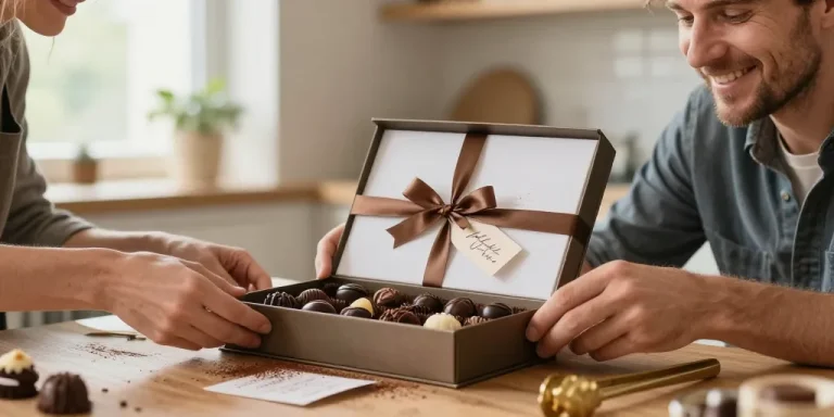 coffret chocolat personnalisé