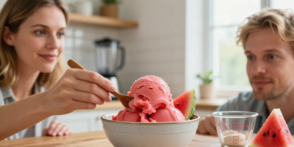 glace pasteque maison