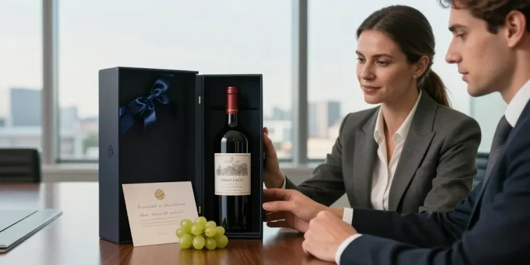 coffret vin entreprise