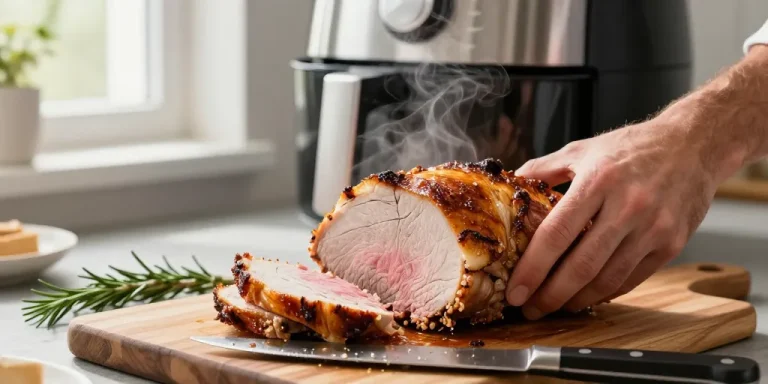 roti de porc air fryer